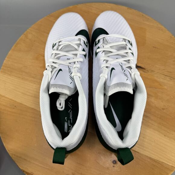 Nike Vapor Edge Speed 360 2 Men's Size 12 'White Fir Green' Football Cleats - Picture 5 of 8